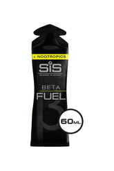 Science in Sport Beta Fuel Gel + Nootropics, 60ml pack, optimized energy source for endurance athletes.